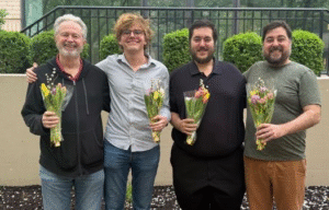 photo of Eddie Wold, Finn Kolesnik, Adam Kaplan, Adam Grossack