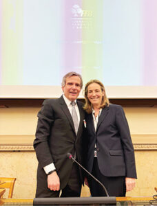 Franck Riehm et Joséphine Missoffe