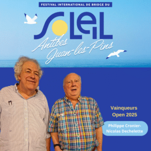 Cronier et Dechelette vainqueurs de Juan le pins 2025