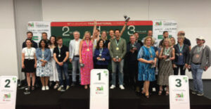 Poznan Mixed Teams Podium