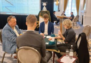 Artur Malinowski and Dame Janet de Botton take on Ola and Mikael Rimstedt.