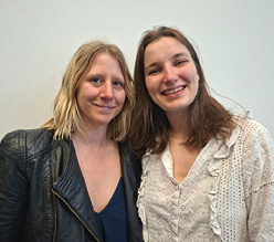 Marion Canonne et Mathilde 
Thuillez